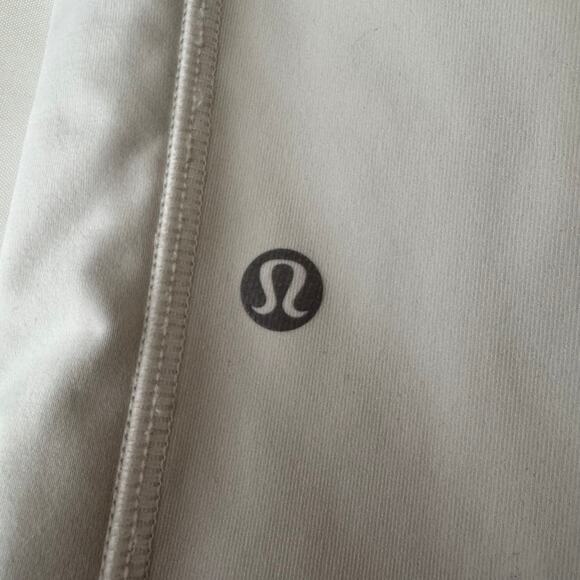 Lululemon Speed Up Crop 21" White Thick Legging Size 4 - Picture 10 of 11